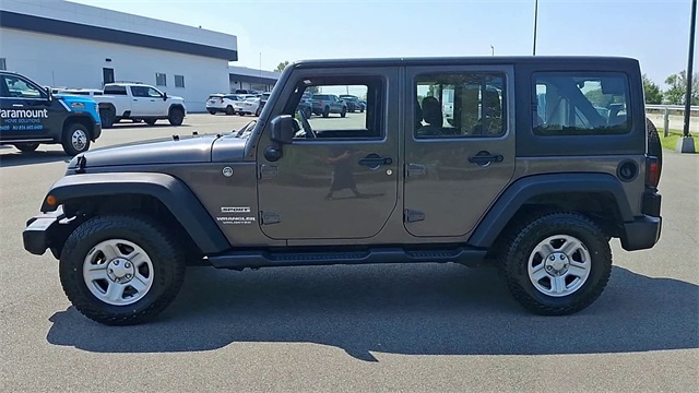 2017 Jeep Wrangler Unlimited Sport for sale at PATRIOT BUICK GMC OF BOYERTOWN