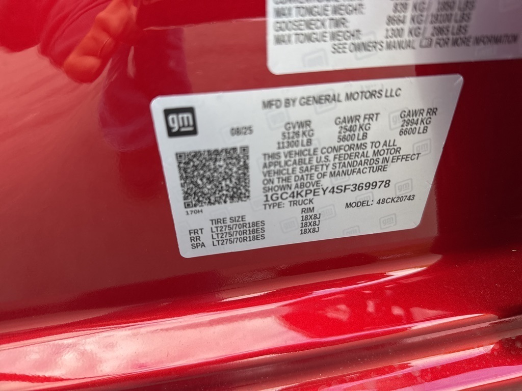 2025 Chevrolet Silverado 2500HD