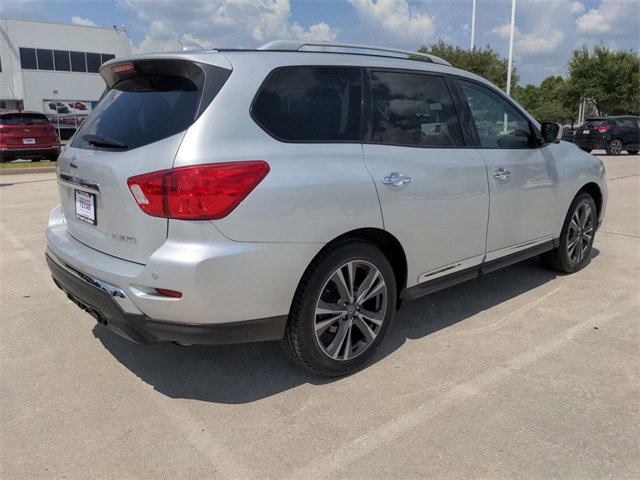 2020 Nissan Pathfinder Platinum Silver at Don McGill Toyota