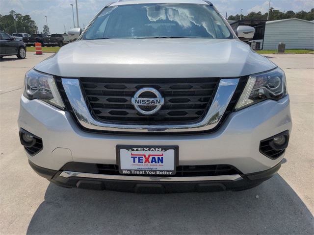 2020 Nissan Pathfinder Platinum Silver at Don McGill Toyota