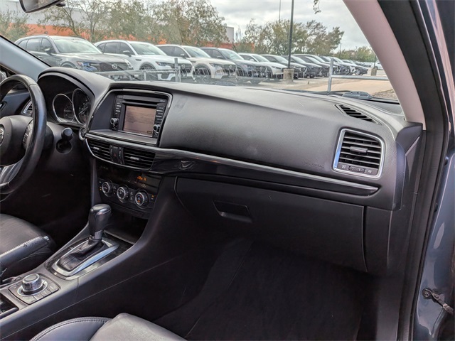 2015 Mazda Mazda6 i Touring Blue at North Houston Mitsubishi