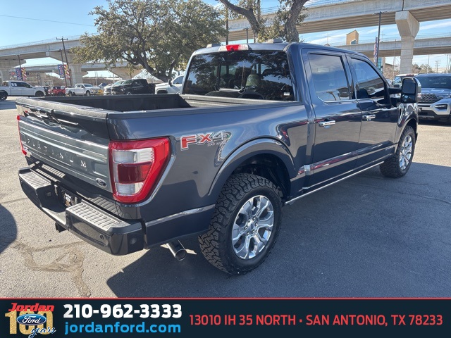 Used Car 2021 Ford F-150  Platinum For Sale Under $50,000 In San Antonio, Texas