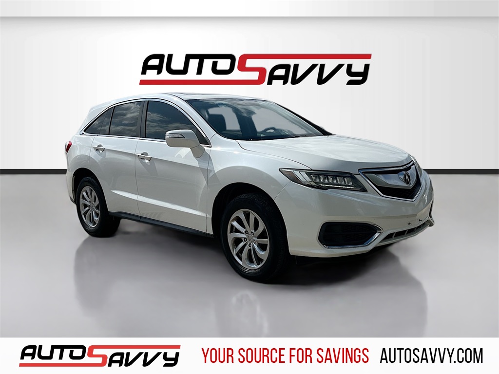 2017 Acura RDX AcuraWatch Plus Package White at Bayway Cadillac Southwest