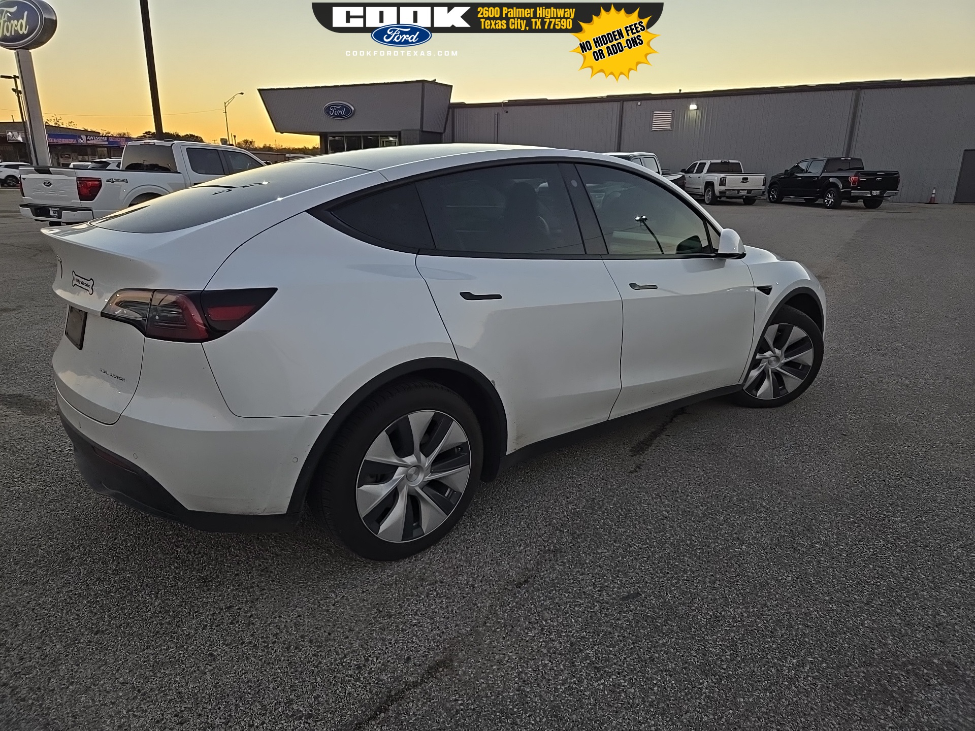 2021 Tesla Model Y Long Range White at Classic Elite Chevrolet Hwy 6