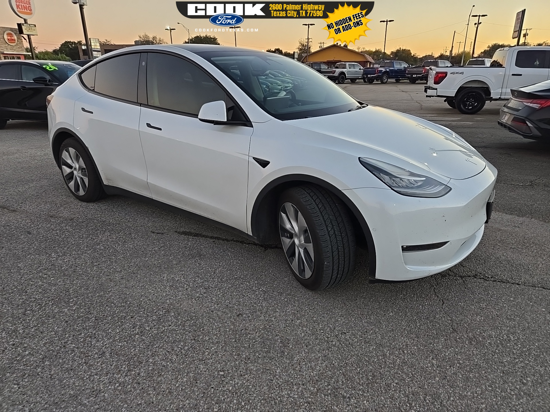 2021 Tesla Model Y Long Range White at Classic Elite Chevrolet Hwy 6