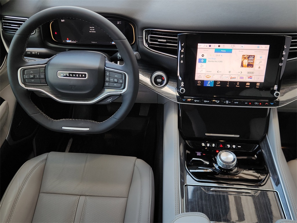 2022 Jeep Wagoneer Series II White at Bayshore Chrysler Jeep Dodge Ram