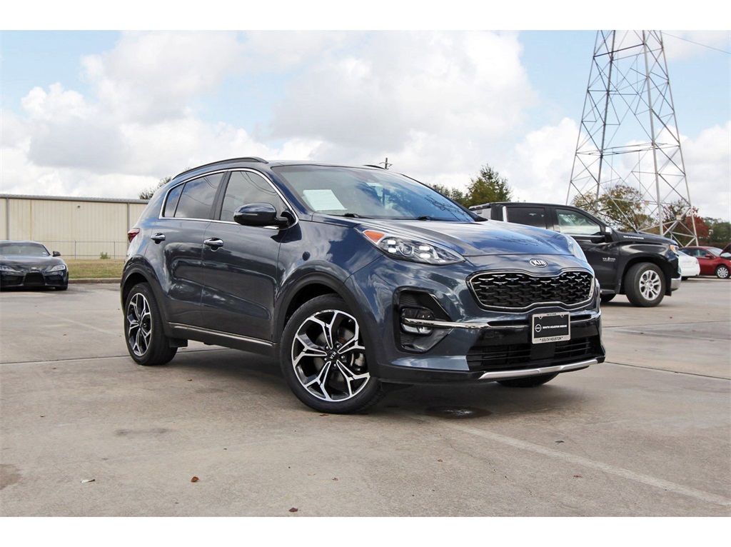 2022 Kia Sportage SX Blue at Parkway Family Mazda