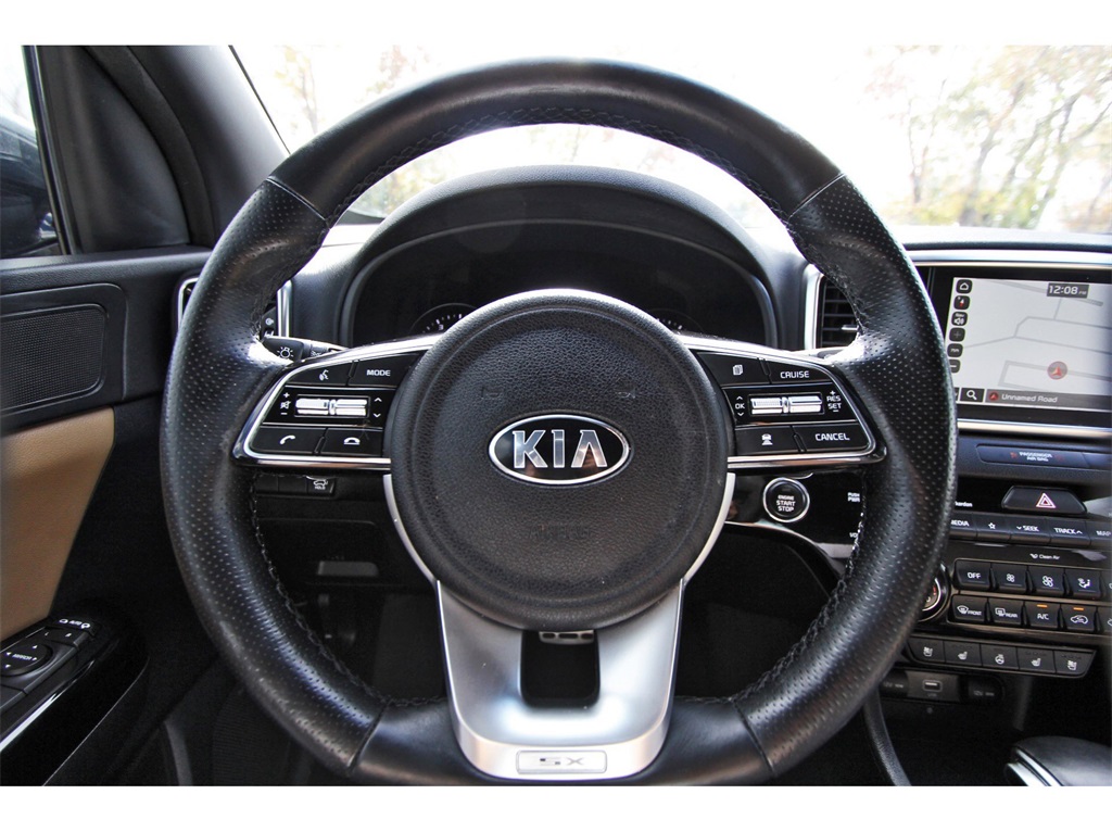 2022 Kia Sportage SX Blue at Parkway Family Mazda