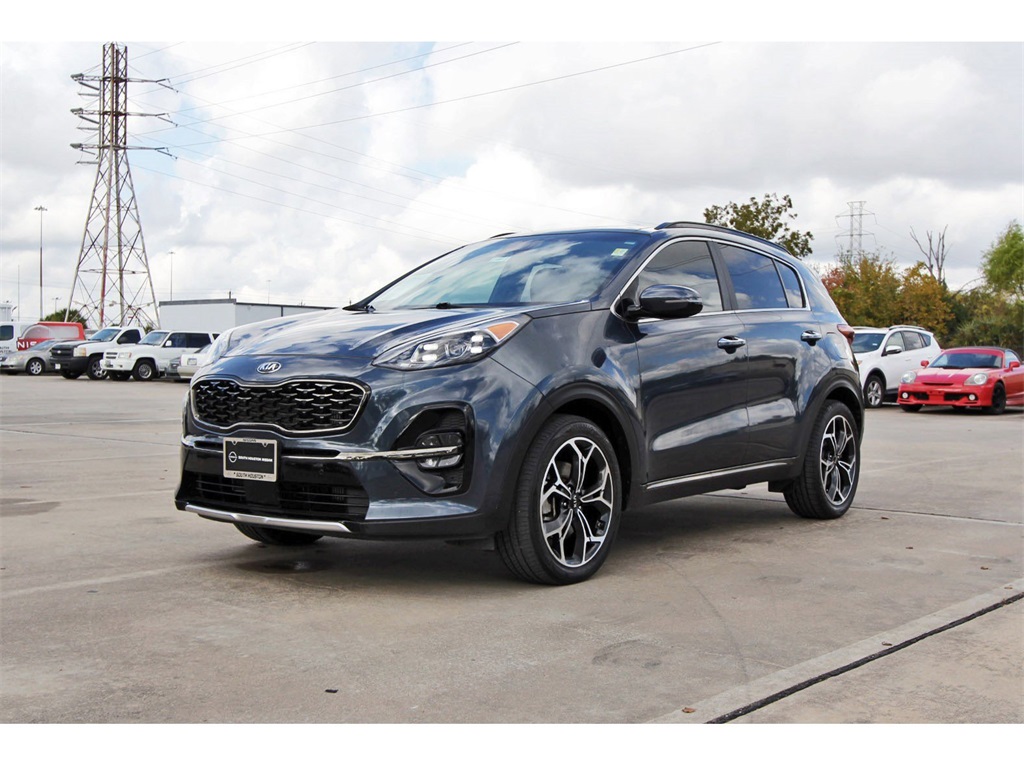 2022 Kia Sportage SX Blue at Parkway Family Mazda