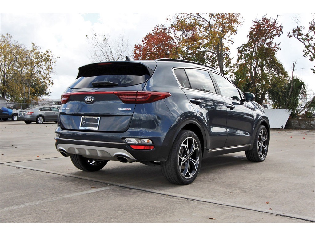 2022 Kia Sportage SX Blue at Parkway Family Mazda