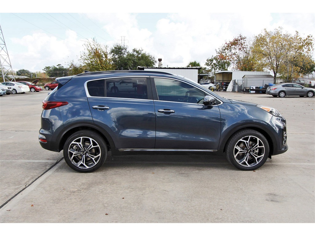 2022 Kia Sportage SX Blue at Parkway Family Mazda