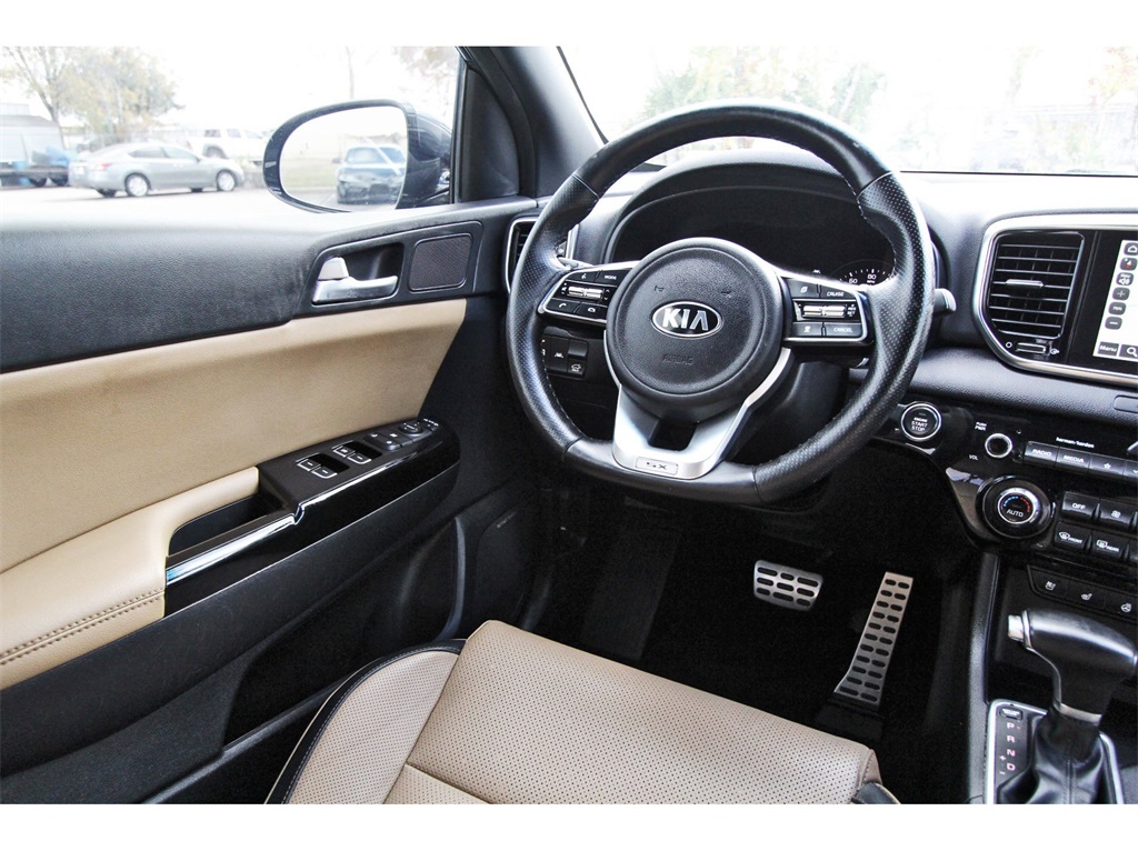 2022 Kia Sportage SX Blue at Parkway Family Mazda