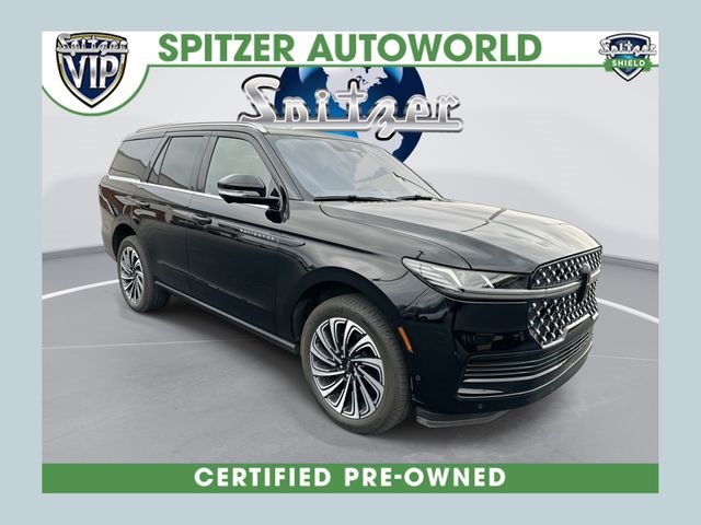 Black Metallic 2025 Lincoln Navigator Black Label 4WD SUV / Crossover Four-Wheel Drive Automatic