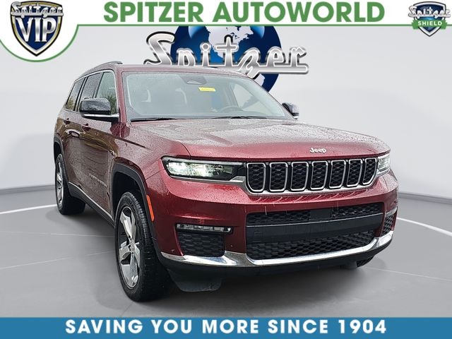 Velvet Red Pearlcoat 2022 Jeep Grand Cherokee L Limited 4WD SUV / Crossover Four-Wheel Drive 8-Speed Automatic