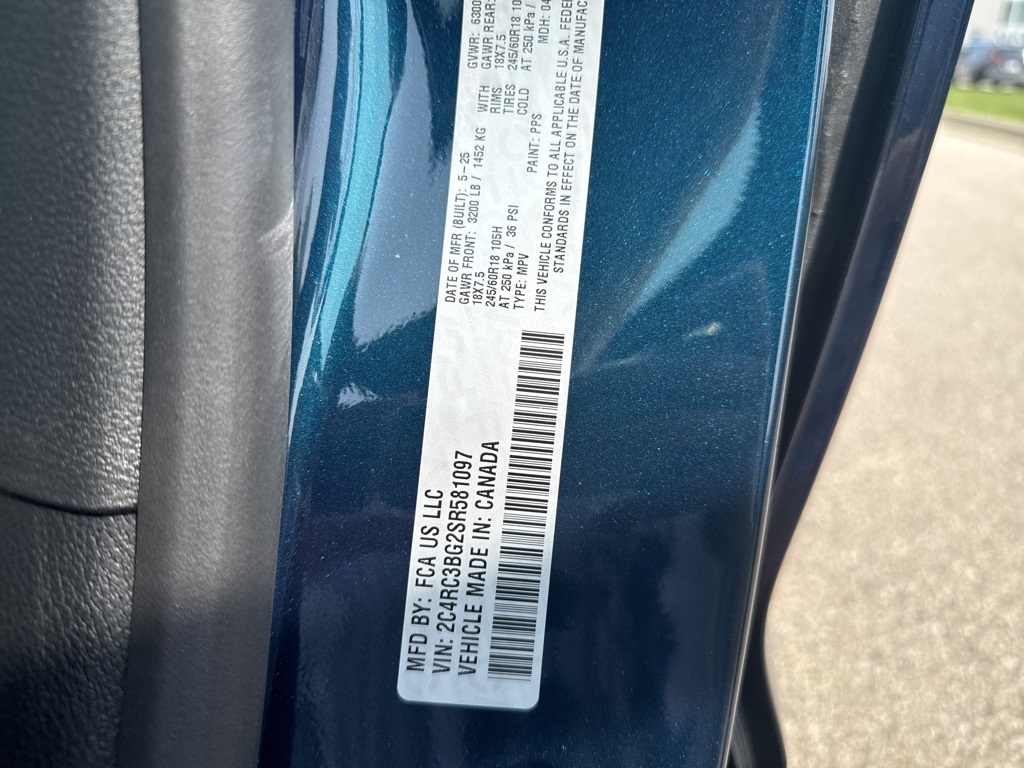 2025 Chrysler Pacifica