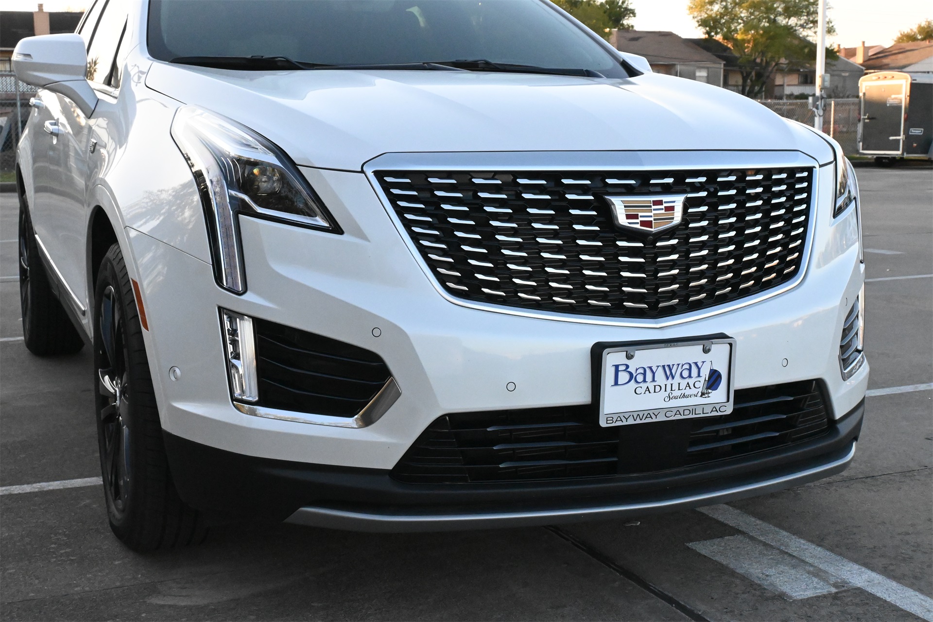 2025 Cadillac XT5 Premium Luxury White at Bayway Cadillac of The Woodlands