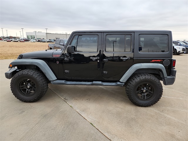 Used Car 2016 Jeep Wrangler  Unlimited Sport For Sale Under $20,000 In Plainview, Texas