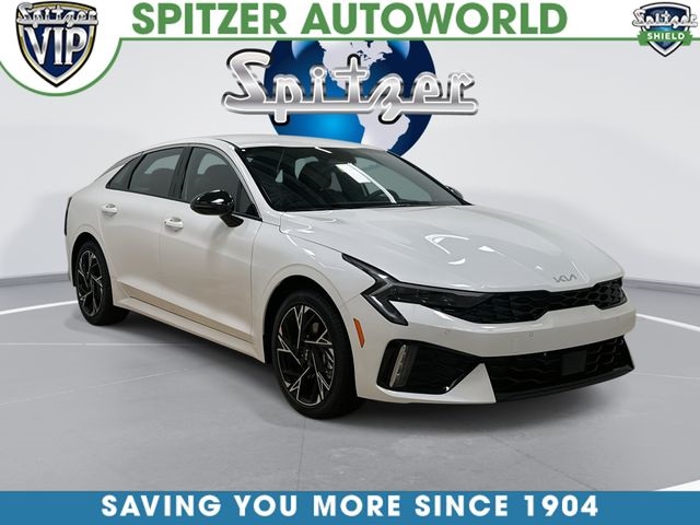 Snow White Pearl 2026 Kia K5 Sedan Front-Wheel Drive 8-Speed Automatic