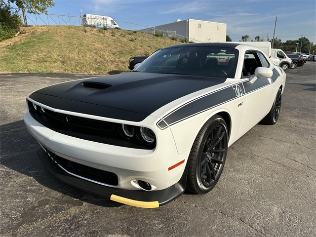 Certified 2023 Dodge Challenger R/T Scat Pack with VIN 2C3CDZFJ7PH526528 for sale in Kansas City