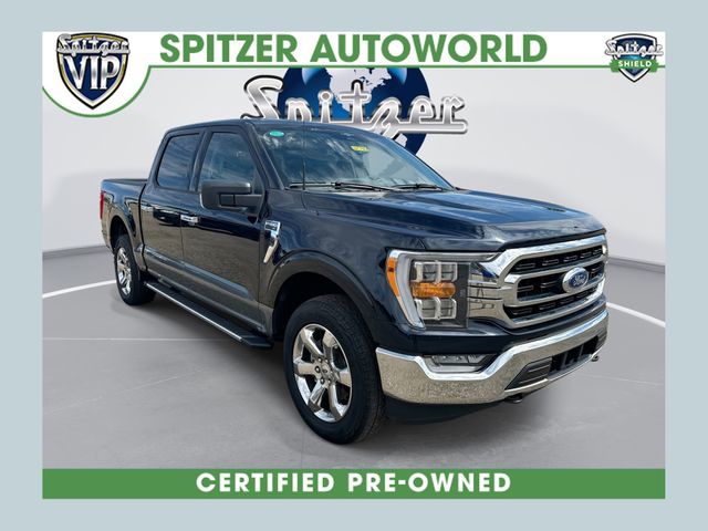 Antimatter Blue Metallic 2023 Ford F-150 Pickup Truck Four-Wheel Drive Automatic