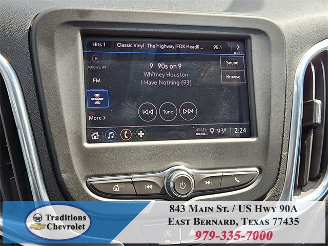 2022 Chevrolet Equinox LT Black at Central Houston Nissan