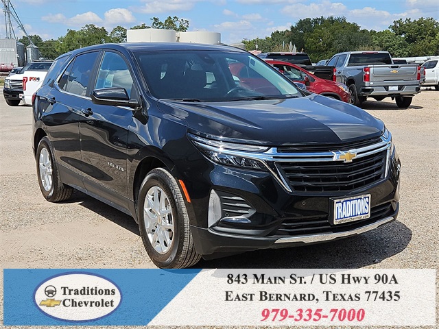 2022 Chevrolet Equinox LT Black at Central Houston Nissan