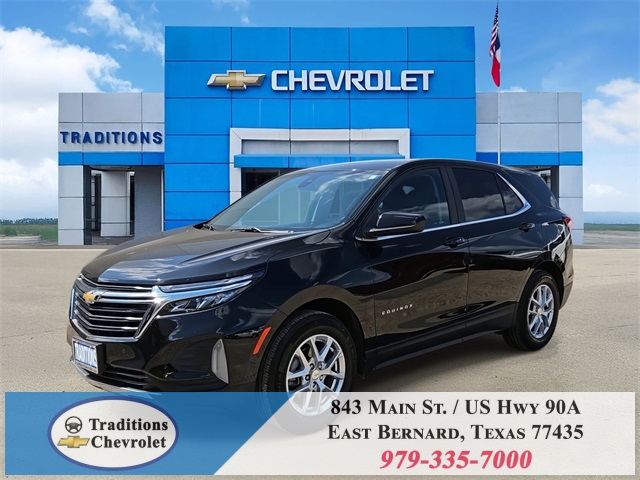 2022 Chevrolet Equinox LT Black at Central Houston Nissan
