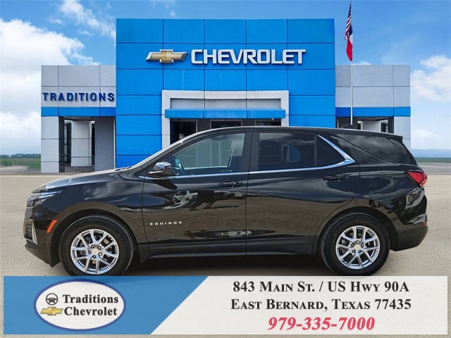 2022 Chevrolet Equinox LT Black at Central Houston Nissan
