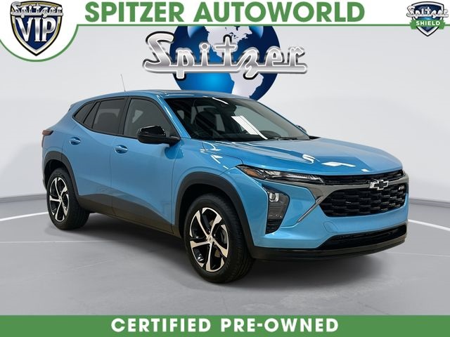 Marina Blue Metallic 2025 Chevrolet Trax SUV / Crossover Front-Wheel Drive 6-Speed Automatic