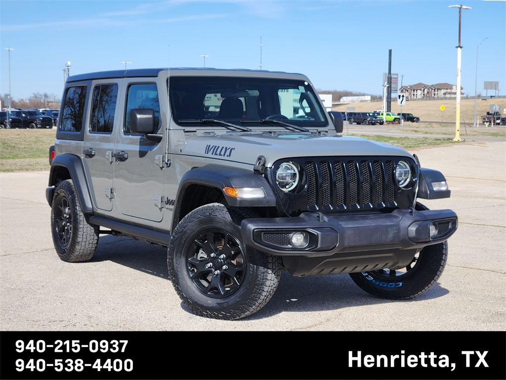 2021 Jeep Wrangler Unlimited Willys 4WD