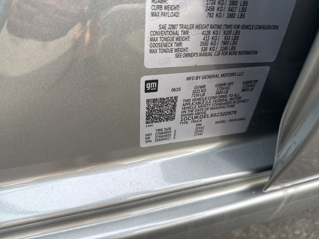 2025 Chevrolet Silverado 1500