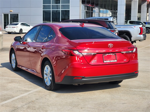 2025 Toyota Camry LE Red at Big Star Buick GMC