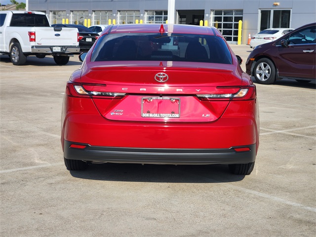 2025 Toyota Camry LE Red at Big Star Buick GMC