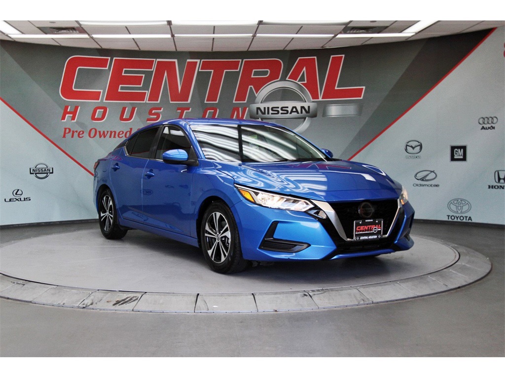 2023 Nissan Sentra SV Blue at Durrett Motor Company