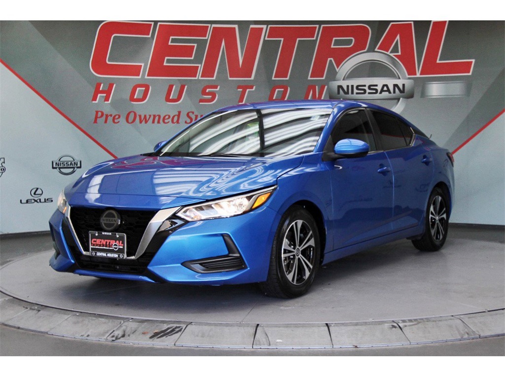 2023 Nissan Sentra SV Blue at Durrett Motor Company