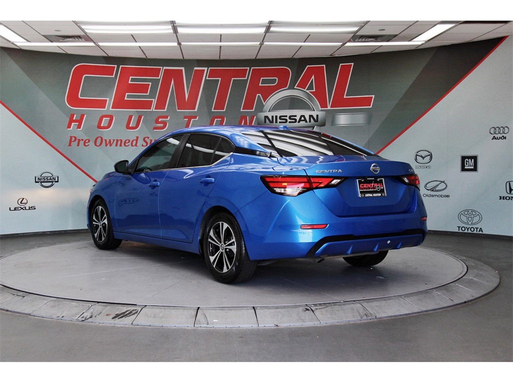 2023 Nissan Sentra SV Blue at Durrett Motor Company