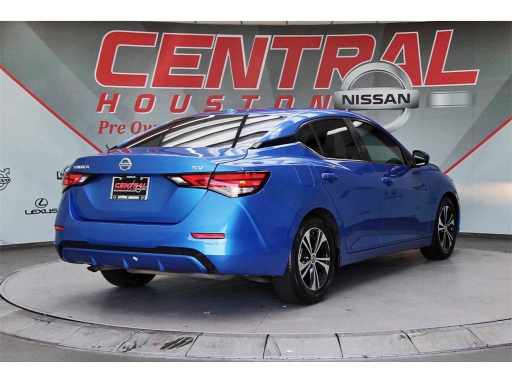 2023 Nissan Sentra SV Blue at Durrett Motor Company