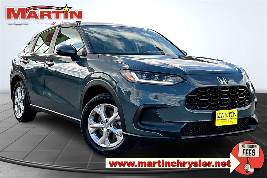 2023 Honda HR-V LX Blue at AutoSavvy Houston Northwest