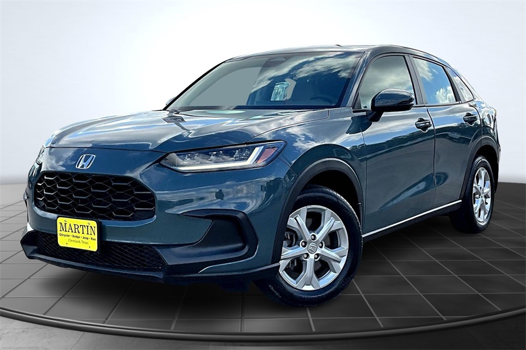 2023 Honda HR-V LX Blue at AutoSavvy Houston Northwest