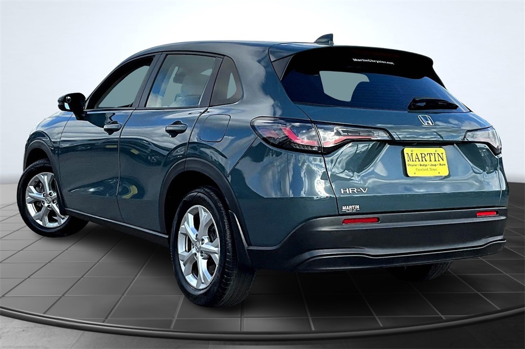 2023 Honda HR-V LX Blue at AutoSavvy Houston Northwest