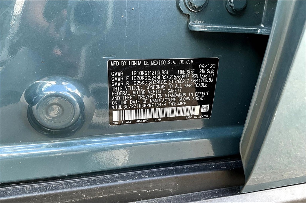 2023 Honda HR-V LX Blue at AutoSavvy Houston Northwest