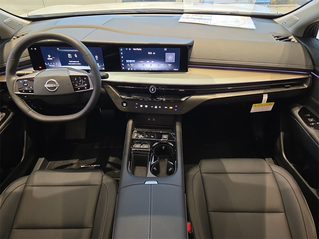 2025 Nissan Murano SL White at South Houston Nissan