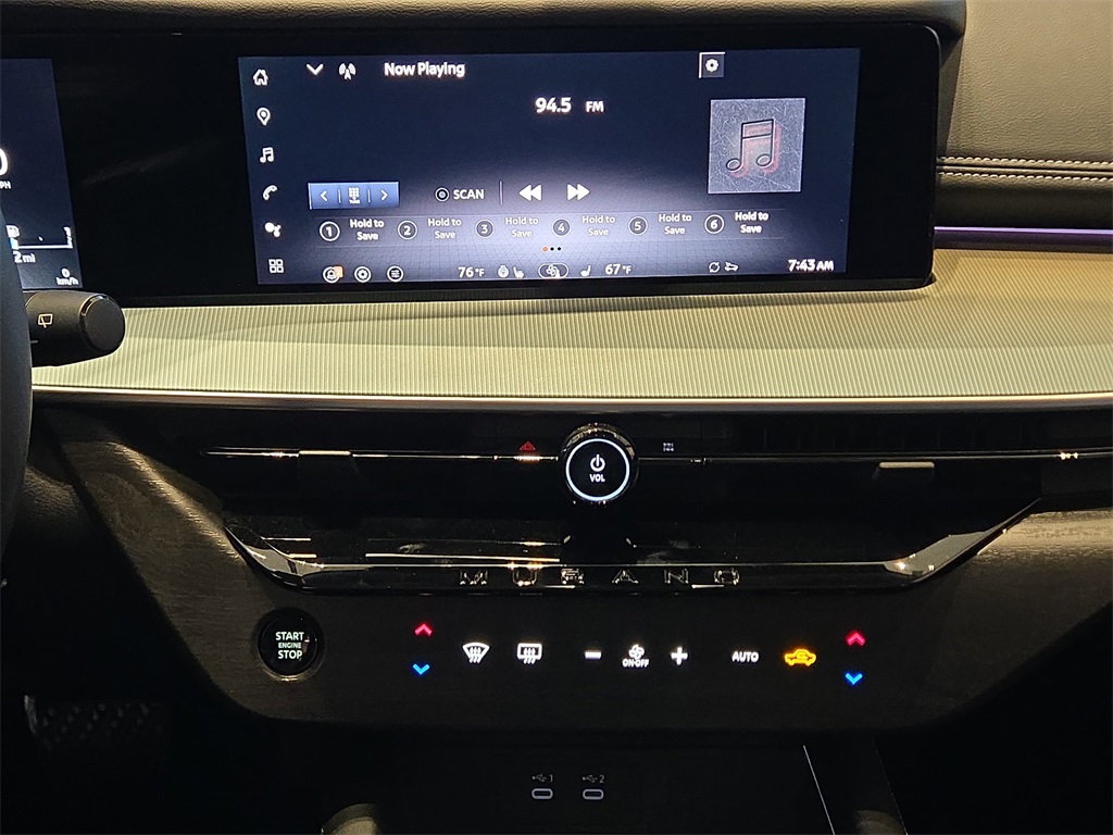 2025 Nissan Murano SL White at South Houston Nissan