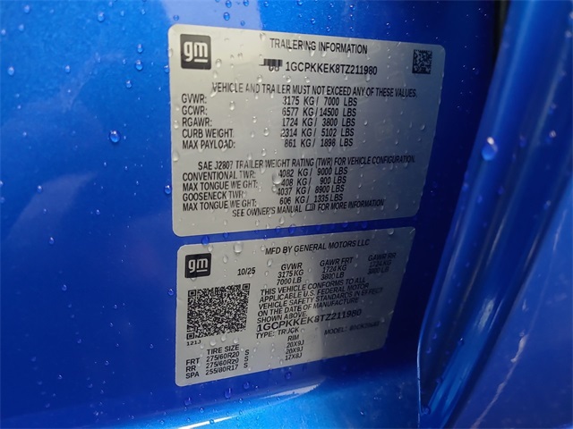 2026 – Chevrolet – Silverado 1500