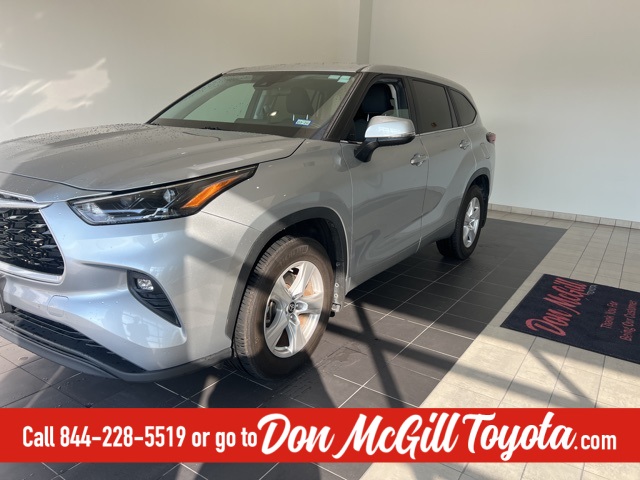2024 Toyota Highlander LE Silver at Don McGill Toyota
