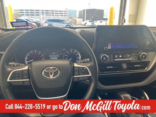 2024 Toyota Highlander LE Silver at Don McGill Toyota