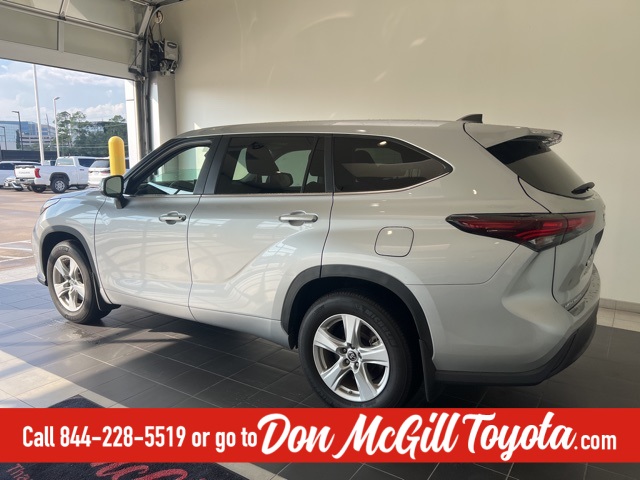 2024 Toyota Highlander LE Silver at Don McGill Toyota