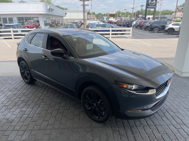 Gray 2023 MAZDA CX-30 for sale in South Bend, IN Photo 3