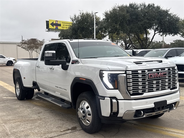 2025 GMC Sierra 3500HD Denali White at Big Star Buick GMC
