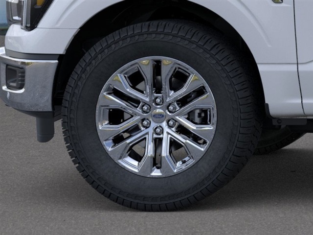 2025 Ford F-150 Lariat White at Classic Ford Galveston